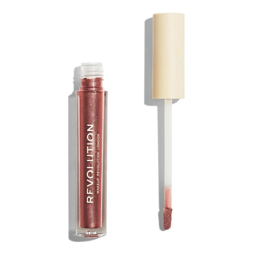 REVOLUTION Nudes Collection Metallic Lip Gloss