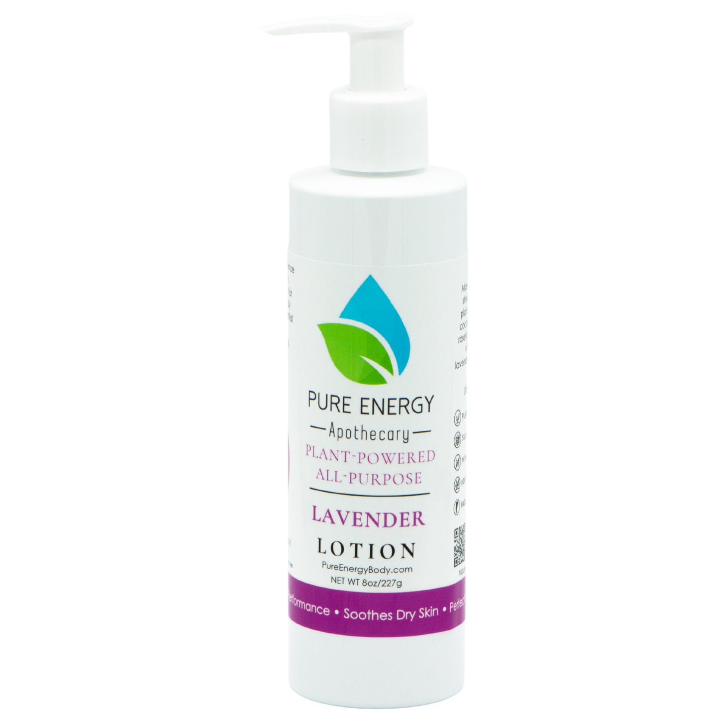 Natural All Purpose Lotion 8 Oz (Lavender)