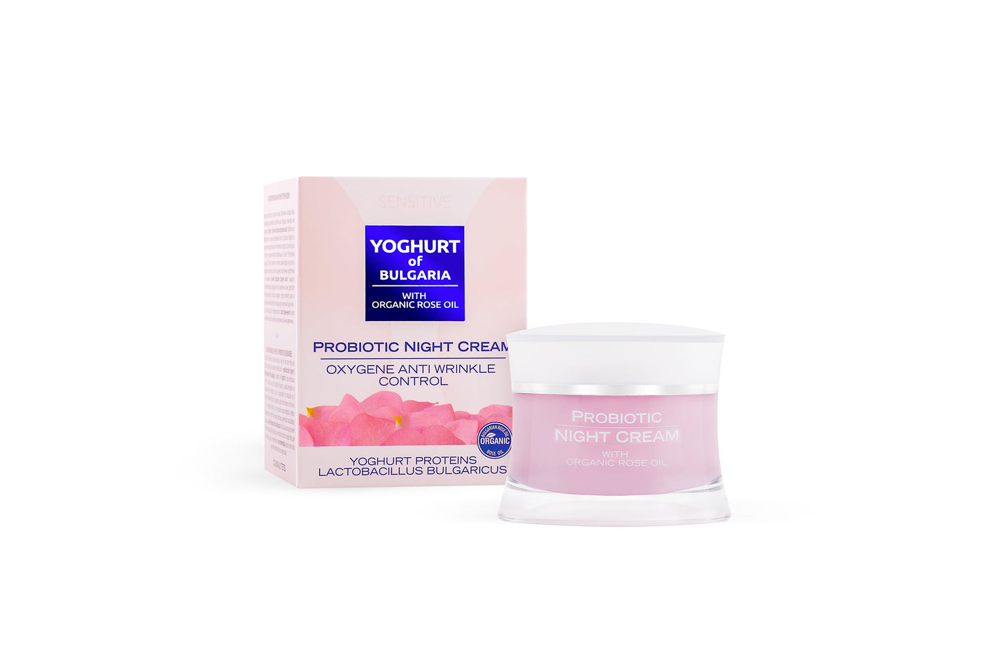 Probiotic anti-age night cream Yoghurt of Bulgaria Biofresh -50ml.