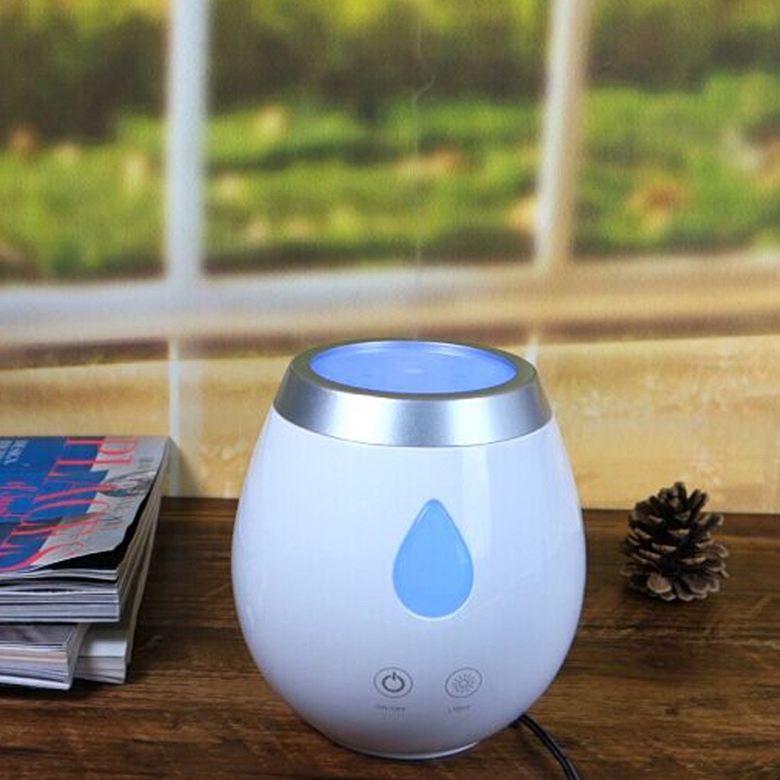 7 LED Color Ultrosonic Aroma Diffuser  With Touch Button