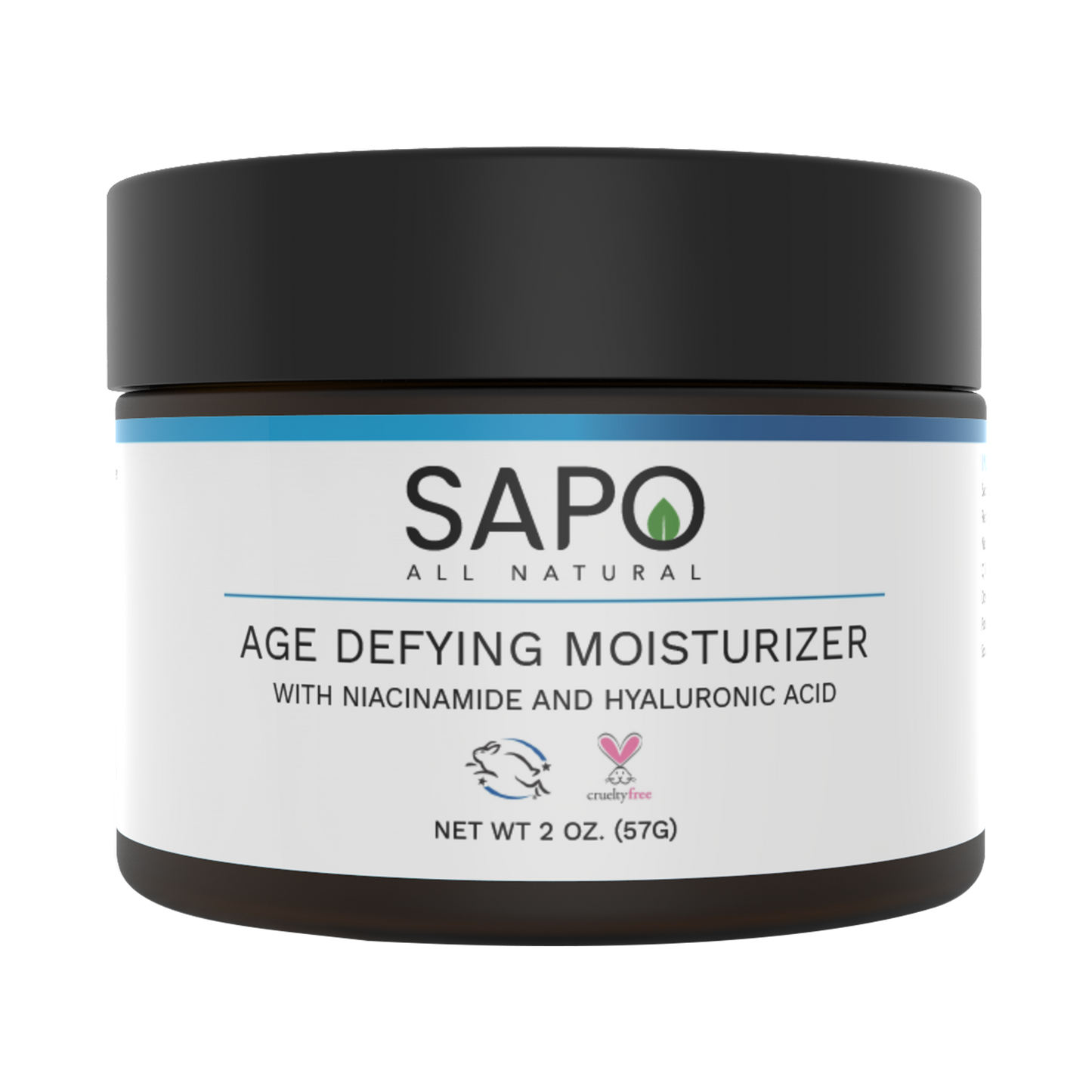 Moisturizer with Hyaluronic Acid, Aloe, Peptides, Niacinamide,