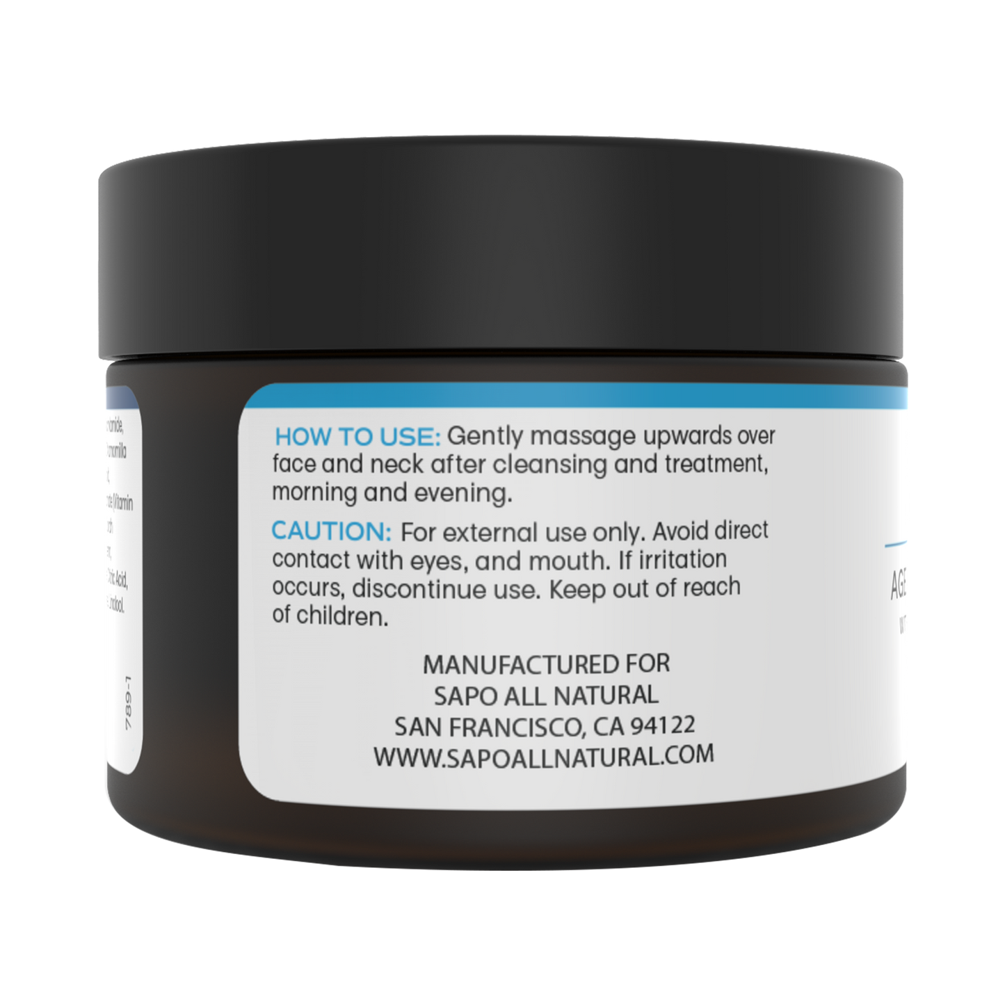 Moisturizer with Hyaluronic Acid, Aloe, Peptides, Niacinamide,